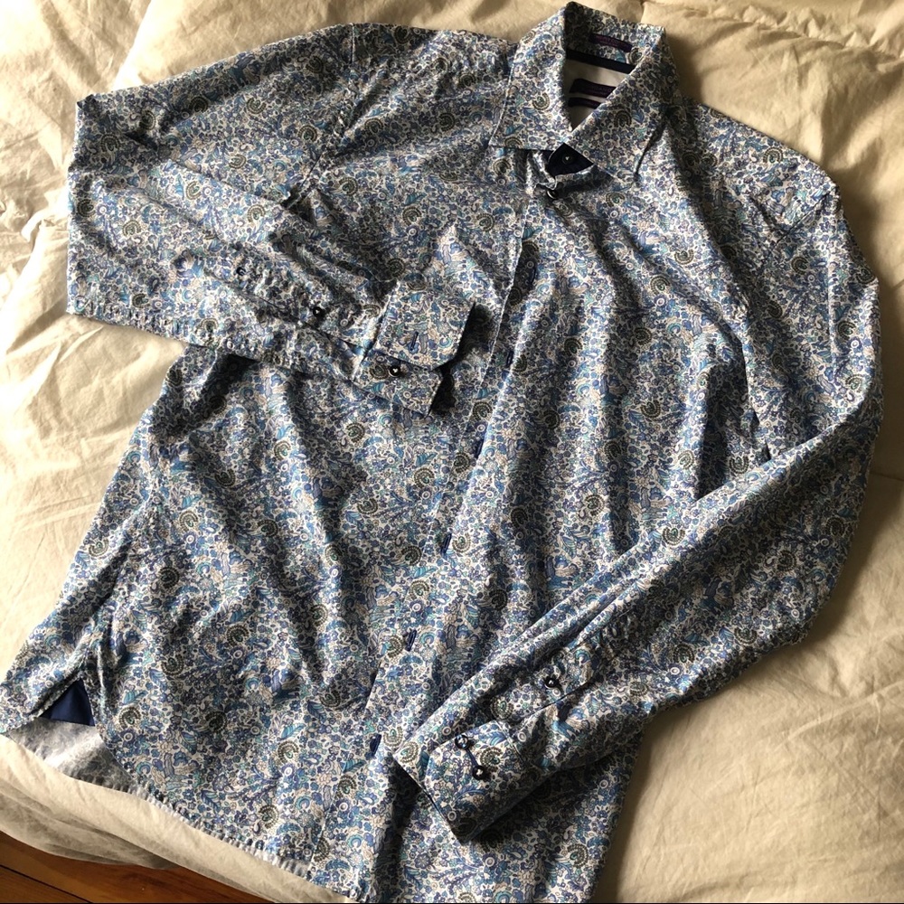 Italian made men’s casual button down.